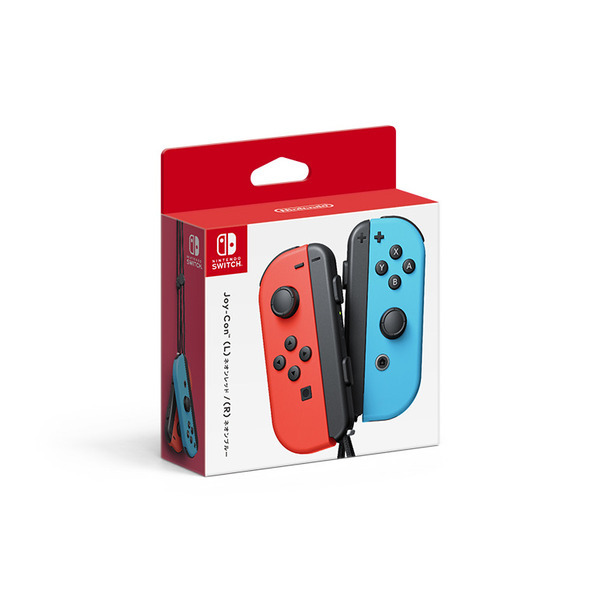 即決 新品未開封 ジョイコン Joy-Con (L) ネオンレッド/(R)ネオン
