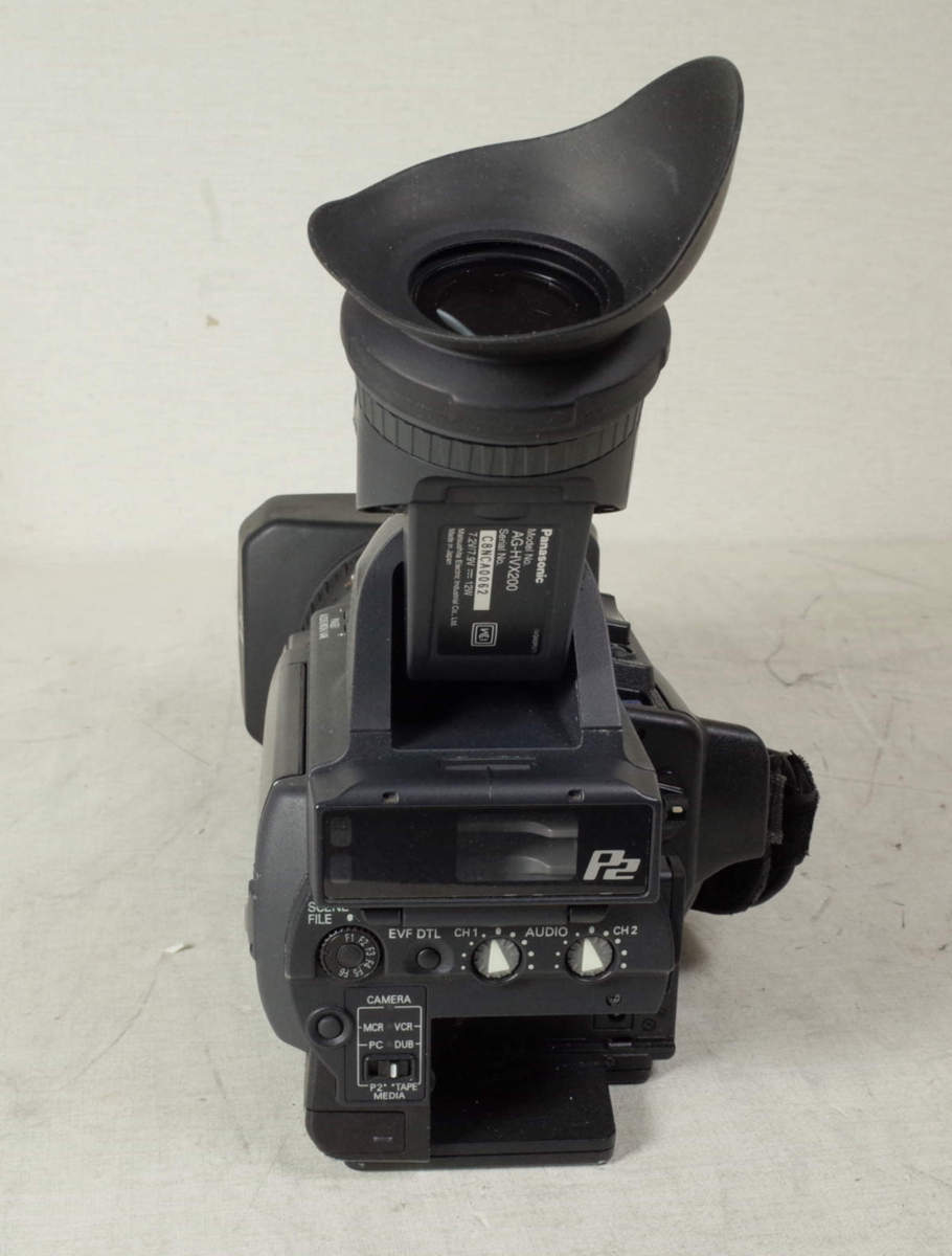 ○Panasonic AG-HVX200 メモリーカメラレコーダー○200-6 シヨウ時間