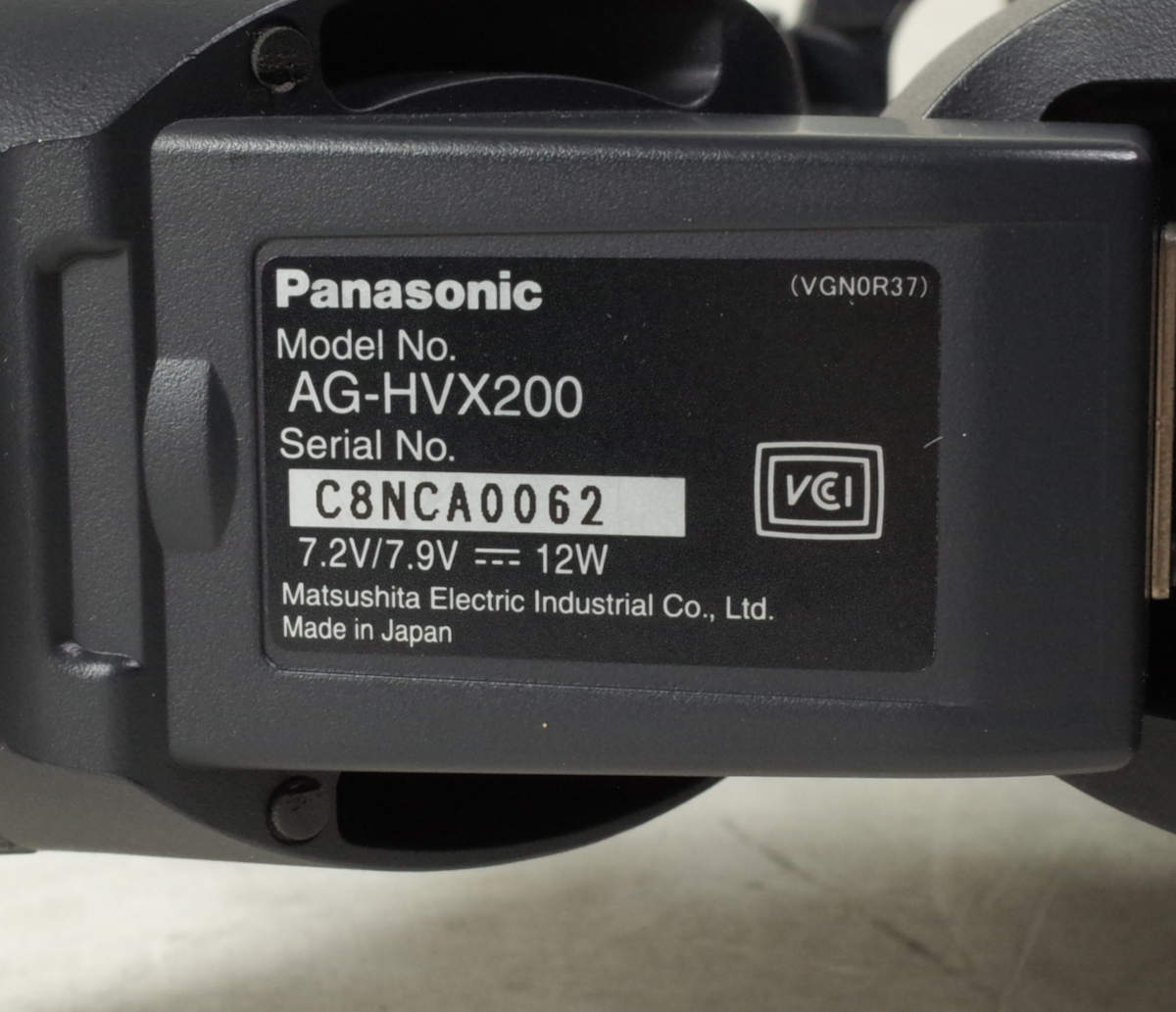 ○Panasonic AG-HVX200 メモリーカメラレコーダー○200-6 シヨウ時間