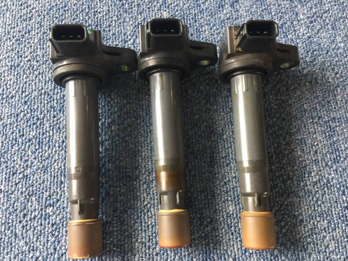 TC27 ライフ バモス アクティ HM1 HM2 H HJ1 JB1 JB5 JB3 HA6 HA7 HH5 HH6 イグニッションコイル ダイレクトコイル 3本　管理番号 19225　_1