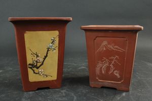 植木鉢 朱泥のYahoo!オークション(旧ヤフオク!)の相場・価格を見る
