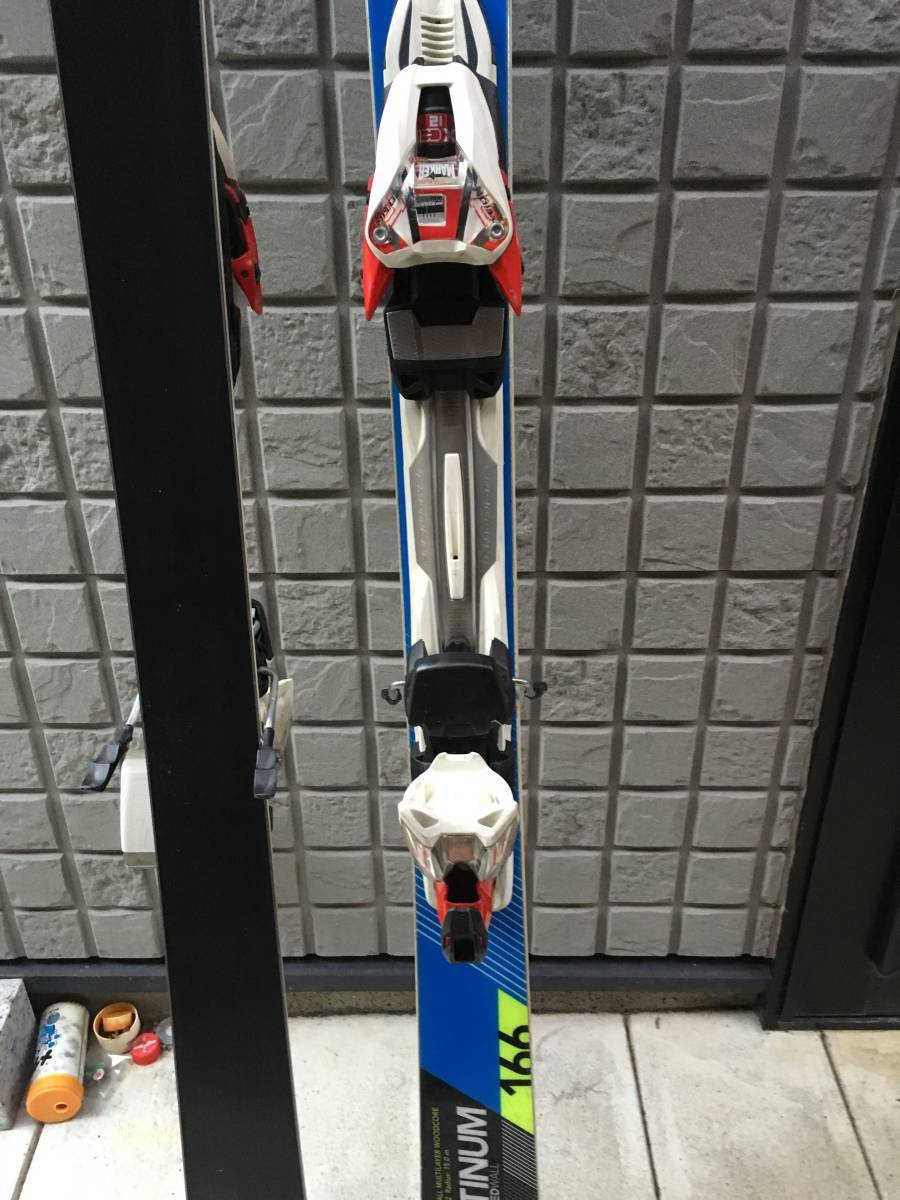 フォルクル VOLKL PLATINUM SW SPEED WALL 2015 サイズ：166㎝ スキー