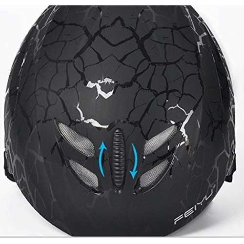 【新品★未使用】 Unafreely 配送無料 プロ 大人用 スキーヘルメット 男女通用 青少年 成人 装備 調節可能 単:176_5