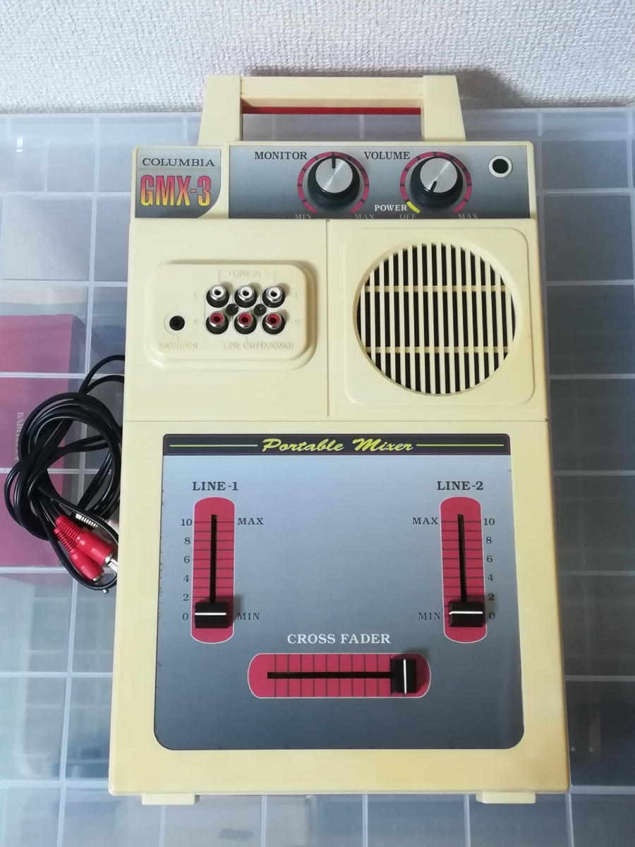 希少】COLUMBIA GMX-3 ポータブルミキサー 日本コロムビア製 合わせて