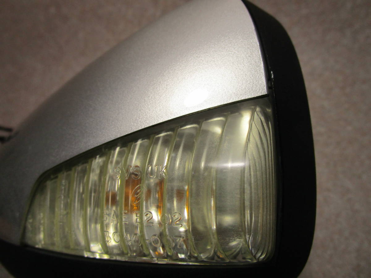 ボルボ V50 MB5244 ドアミラー 左 ウィンカー シルバー 10ピン