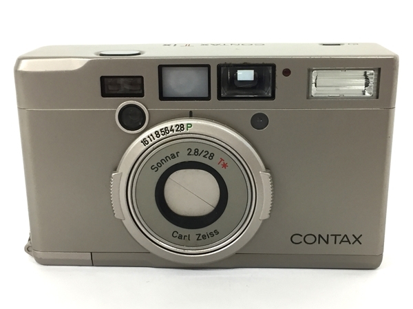 CONTAX Tix Sonnar 2.8/28 T＊ Carl Zeiss コンパクト フィルム カメラ