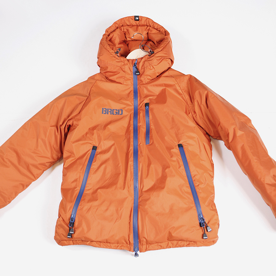 中古美品限定品 バスブリゲード ナンガ サイズXL BASSBRIGADE NANGA オーロラダウンジャケット 定価47304円 着用回数10回程度 BRGDキムケン