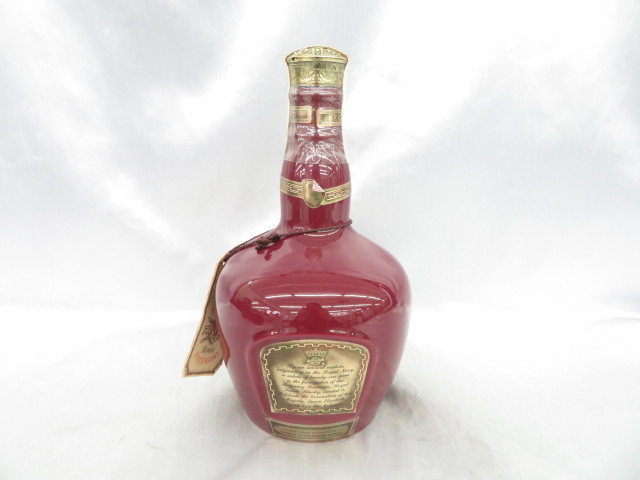 未開栓】ROYAL SALUTE ロイヤルサルート 21年 赤 陶器ボトル