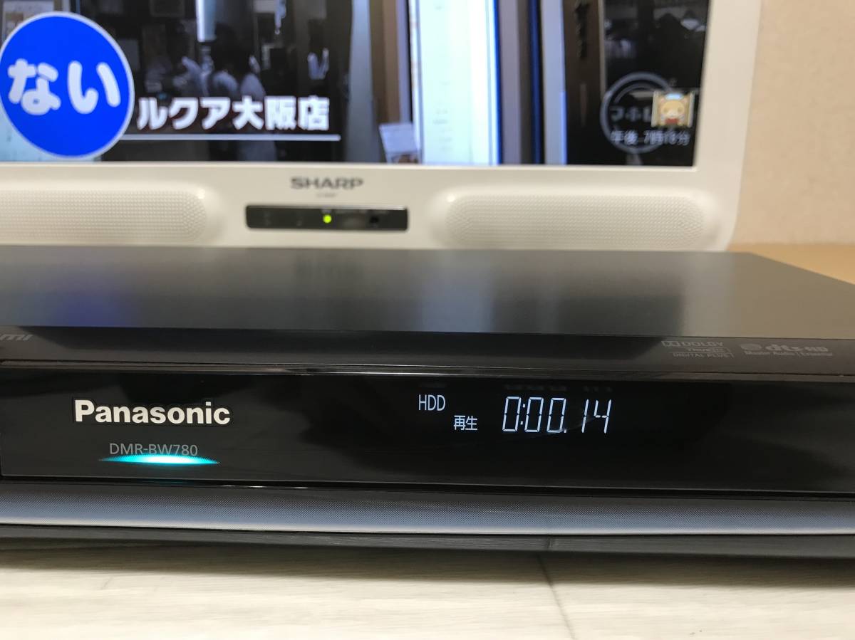 panasonic DIGA ブルーレイディスクレコーダー DMR-BW780 ブルーレイ