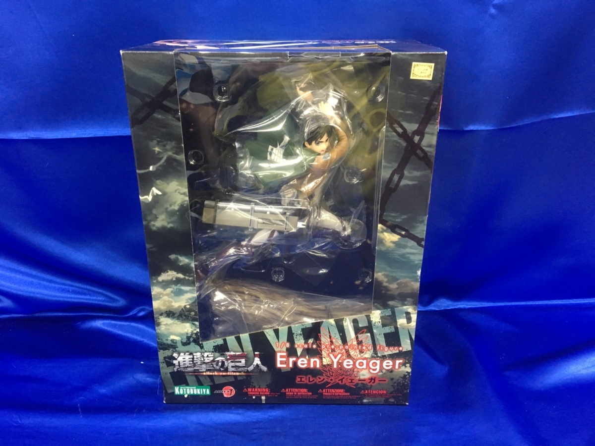 新品未開封 コトブキヤ 進撃の巨人 1/8 エレン・イェーガー 進撃の巨人 