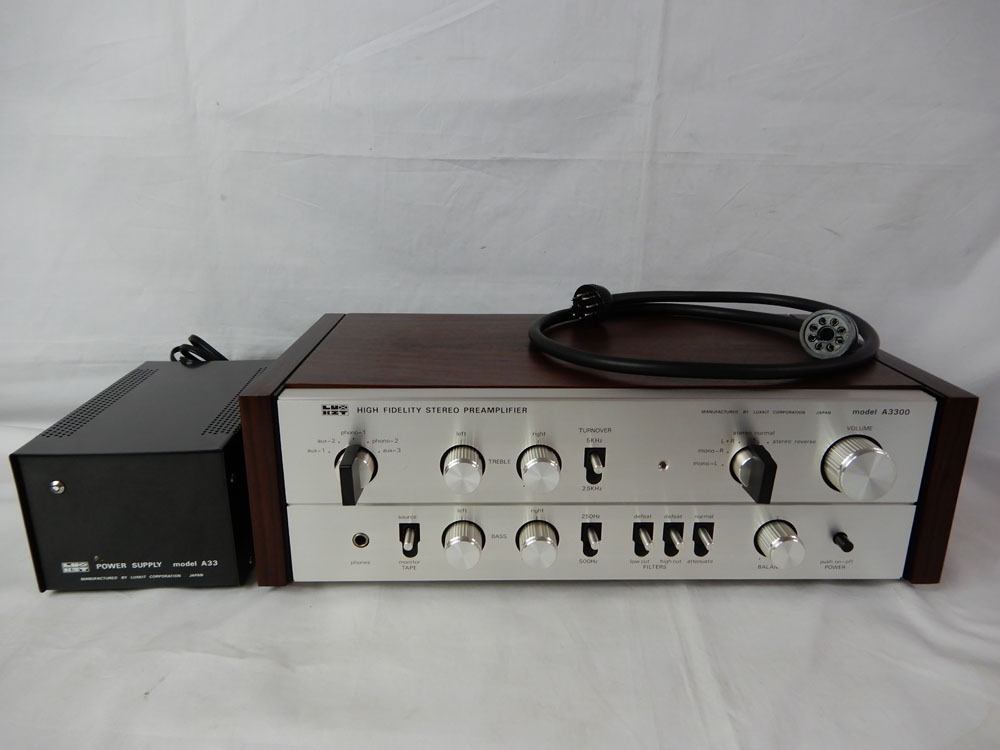 ○ LUXMAN 真空管プリアンプ A3300 □YFAD00000422 Yahoo!オークション