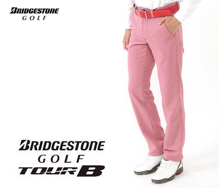 ブリヂストン スポーツ＜TOUR B＞ゴルフパンツ レッド(W88) スポーツ別