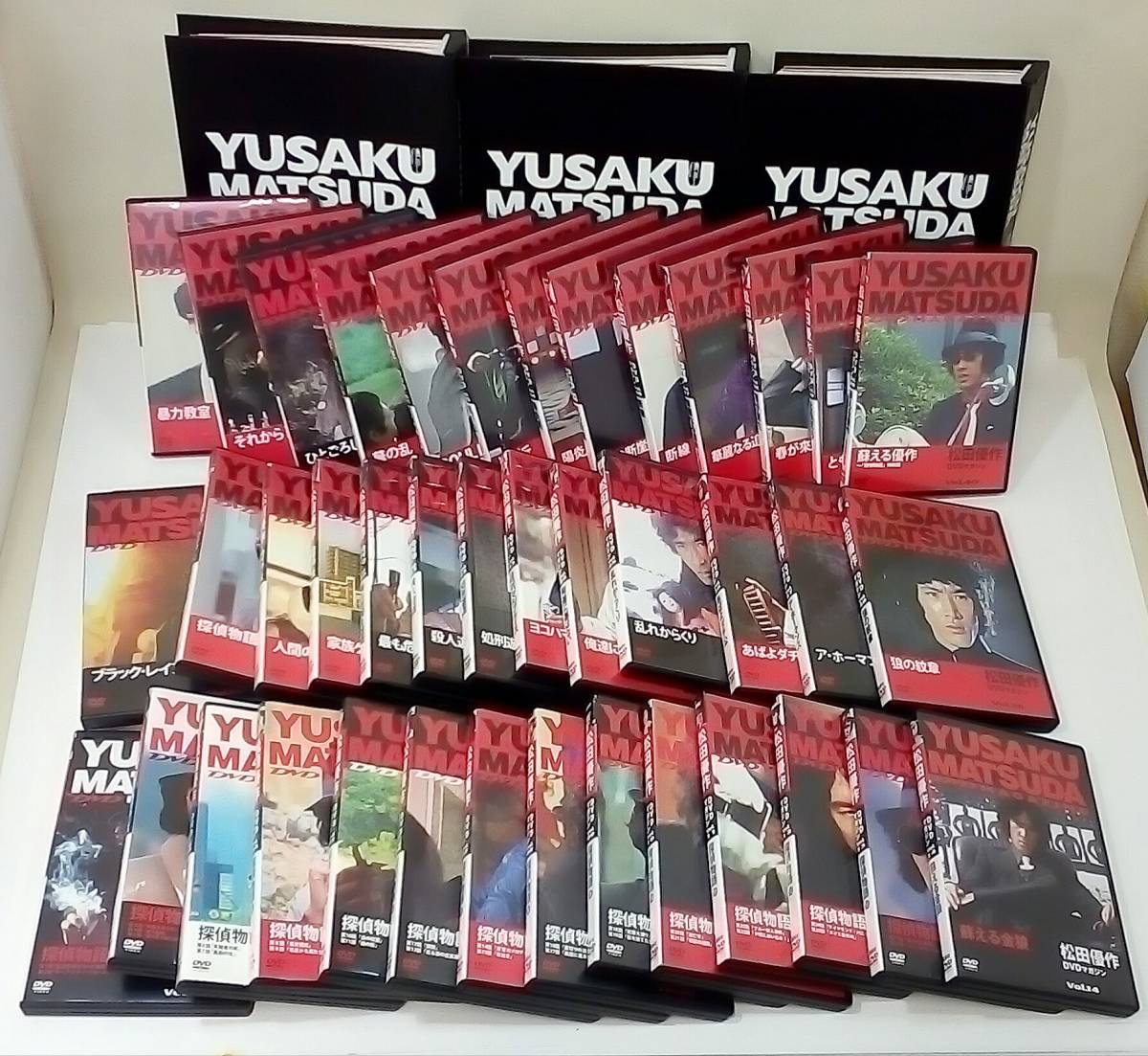 中古】松田優作 DVDマガジン Vol.1～Vol.41 講談社 全巻セット