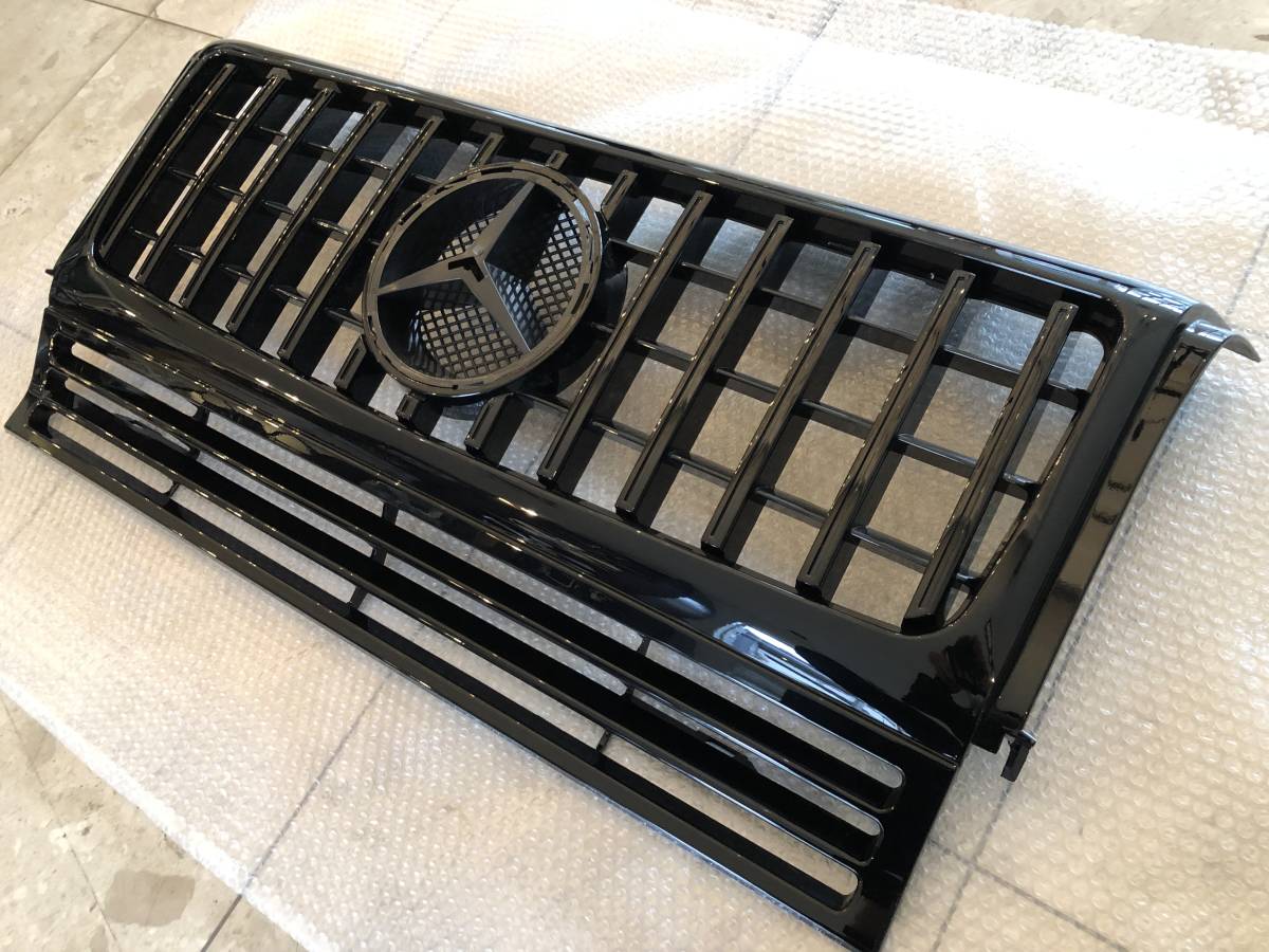 ★限定1　超特価！！　ベンツ　Gクラス　W463 　パナメリカーナ　GTグリル　オールブラック　新品　訳あり品★　送料無料！！