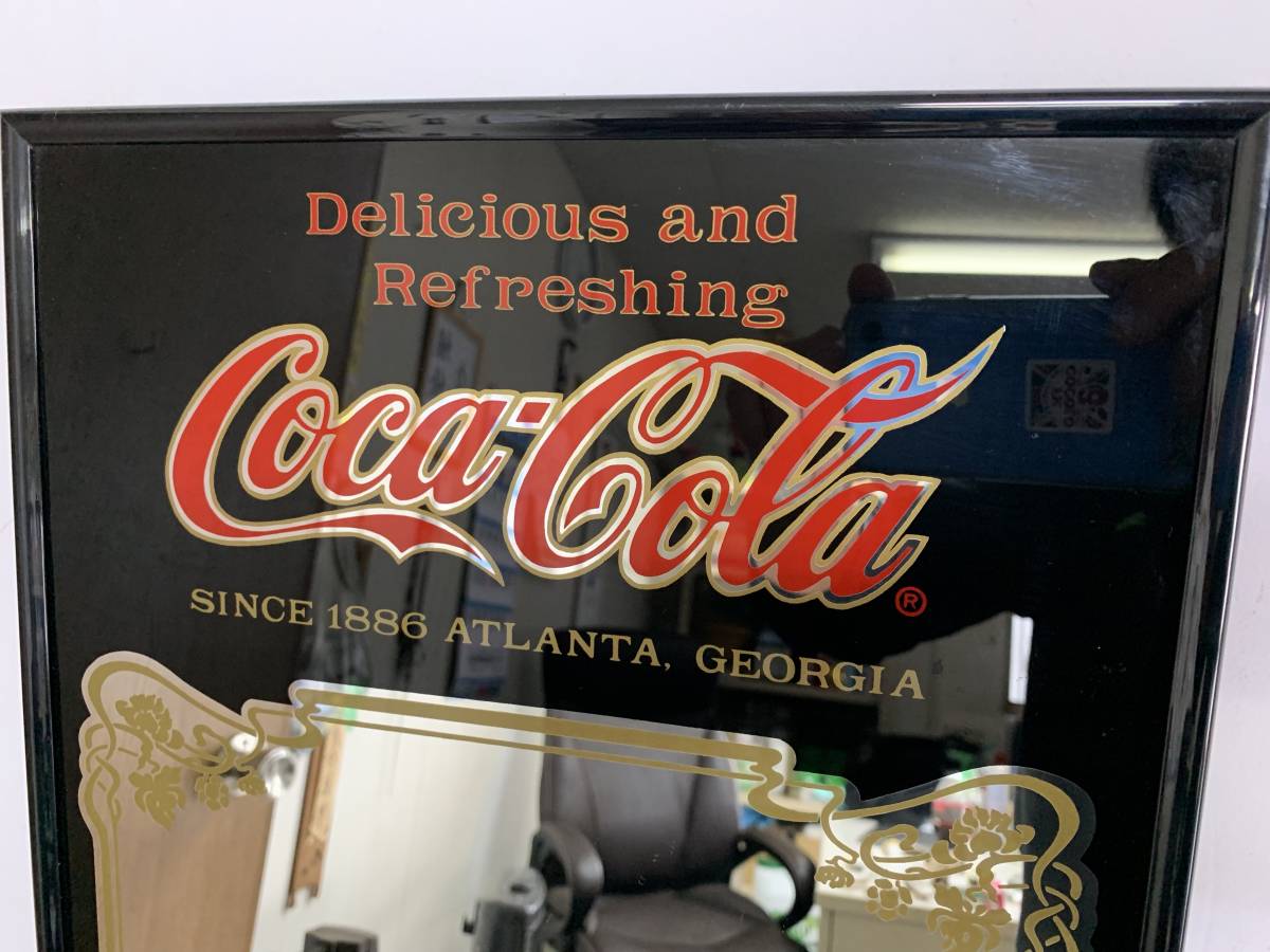ビンテージ コーラ COCA COLA 壁掛け 鏡 ミラー インテリア