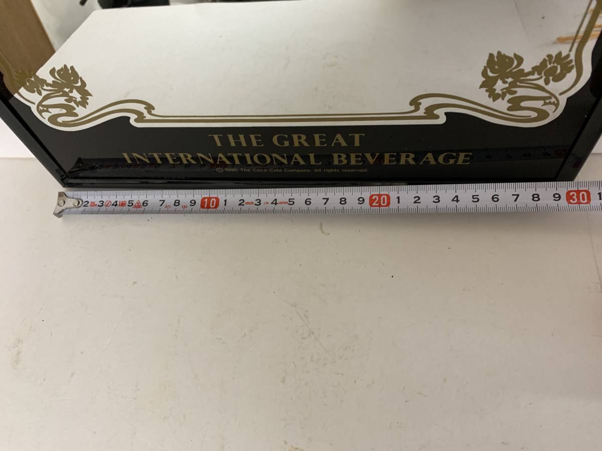 アメリカUSAビンテージコカコーラパブミラー壁掛け木枠フレーム鏡
