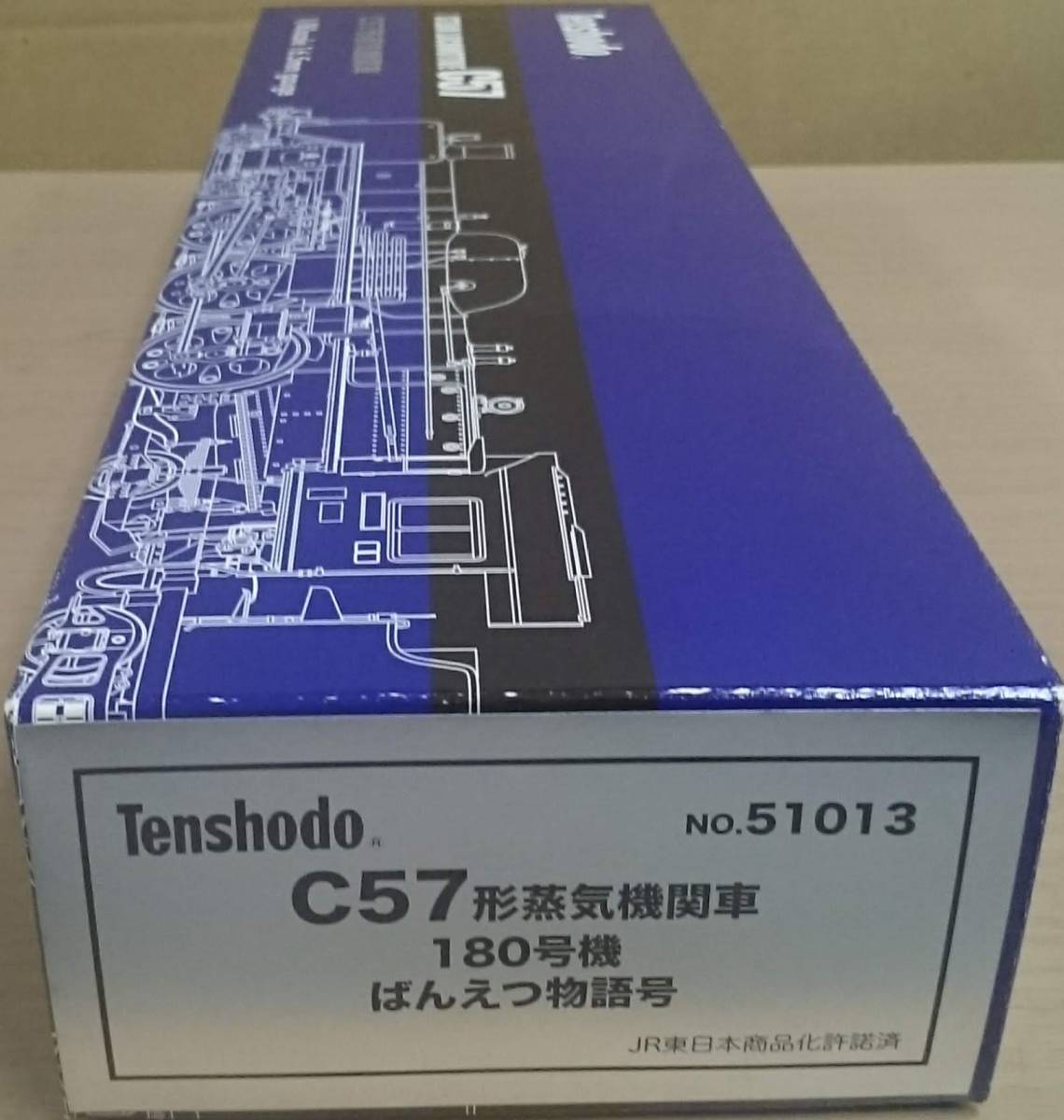 天賞堂》No.51013 C57形蒸気機関車 180号機 ばんえつ物語号 機関車 HO
