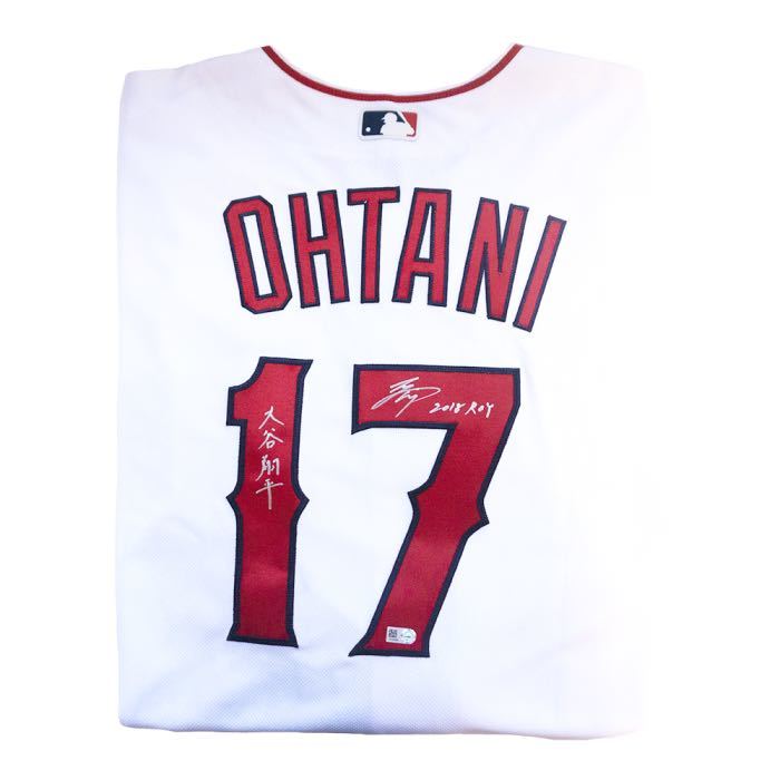 topps 大谷翔平 直筆サイン ユニフォーム 新人王＆漢字インスク 