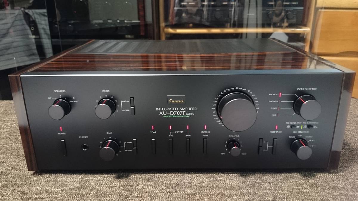 sansui サンスイ AU-D707F EXTRA 『動作品』 プリメインアンプ 【公式