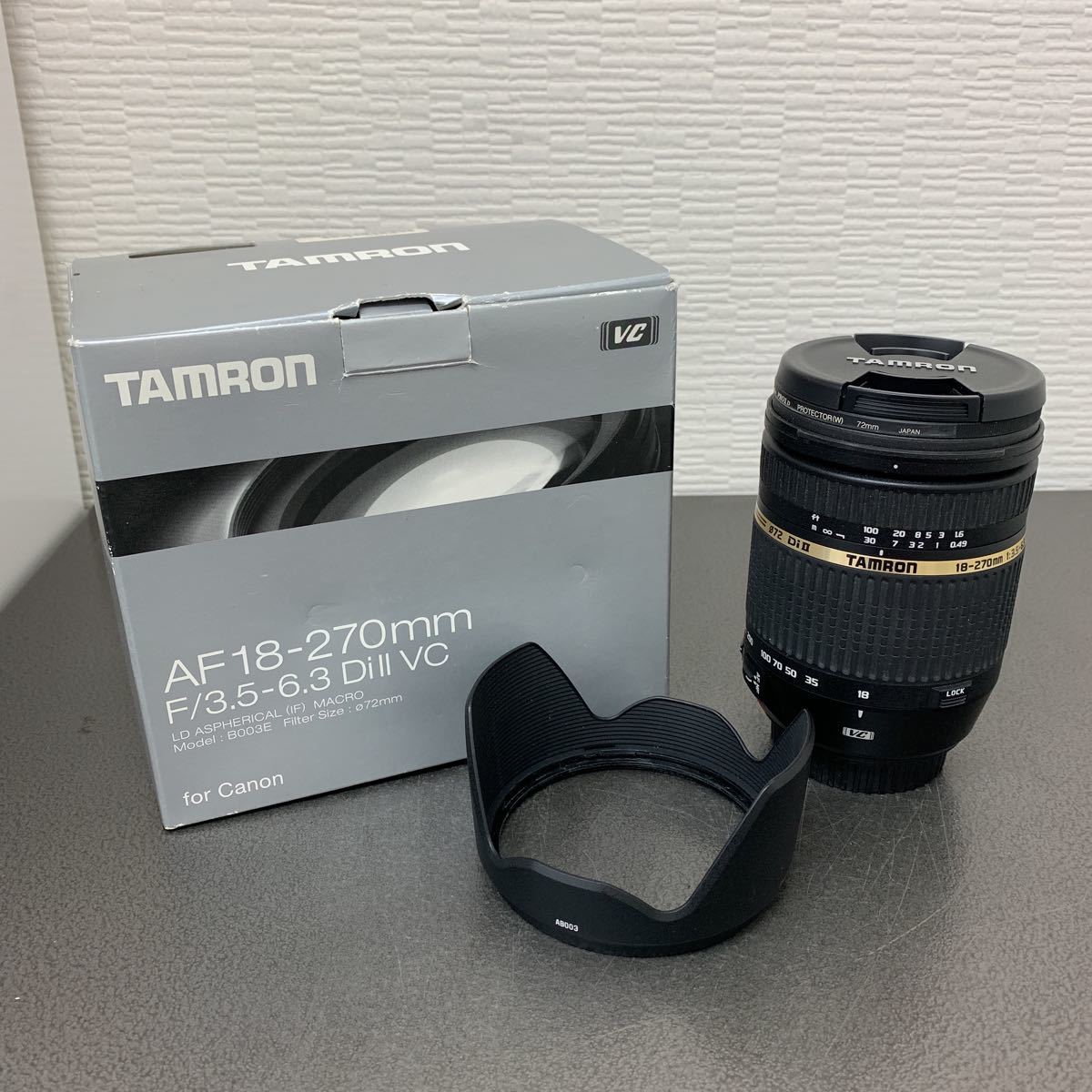 18-270mm VC Tamron f⁄3.5-6.3 Di PZD II : com F3.5-6.3 All-