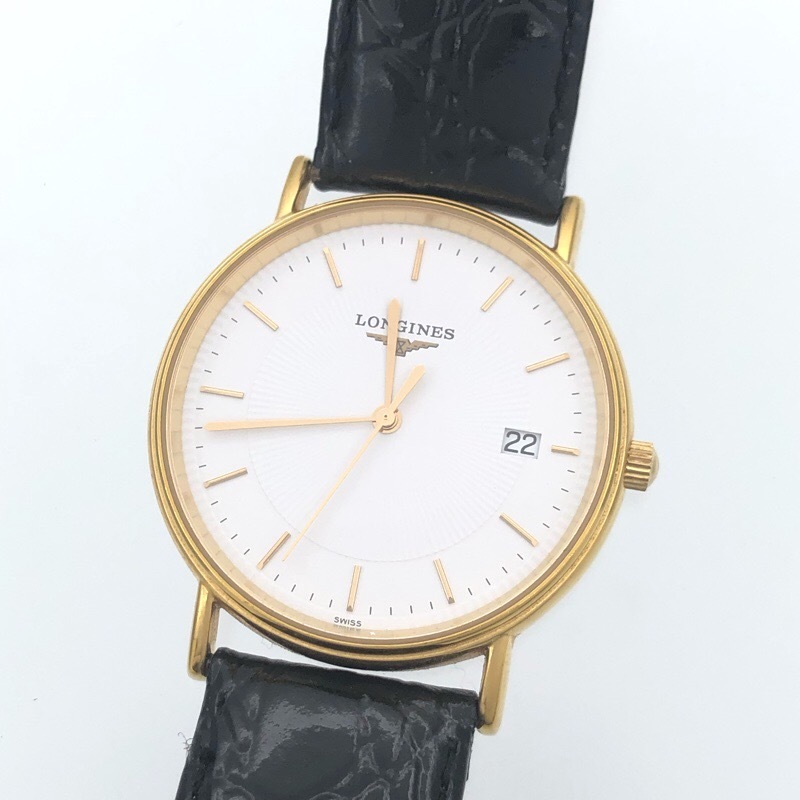電池交換済 LONGINES ロンジン グランドクラシック L4.720.2 クォーツ 