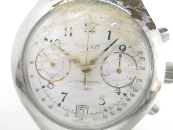 ポレオット クロノグラフ 手巻き POLJOT 23石 腕時計 稼働品POLJOT 美