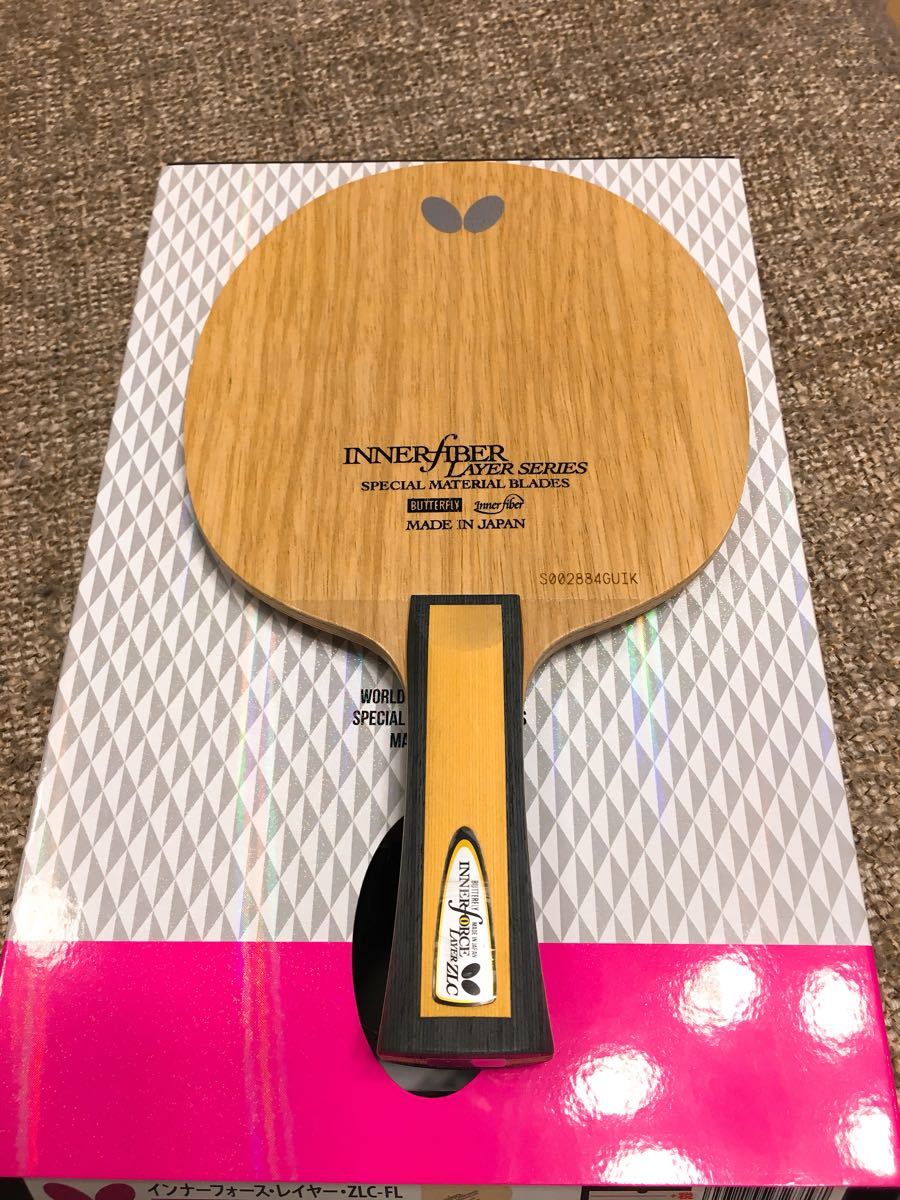 格安，豊富な バタフライ インナーフォースレイヤーzlc FL(シェークハンド)｜売買されたオークション情報、yahooの商品情報をアーカイブ公開 - オークファン シェークハンド