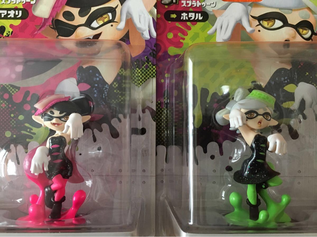 amiibo スプラトゥーン シオカラーズ アオリ ホタル : セット シオ