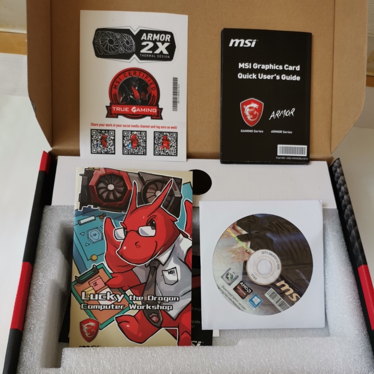 msi ARMOR RADEON RX 570 4G OC_4