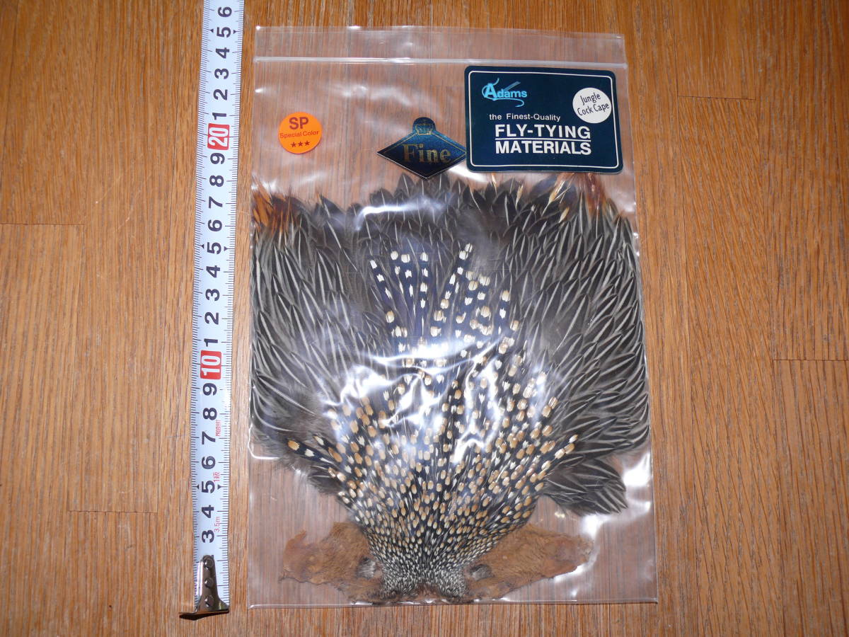 Adams Jungle Cock Cape フライマテリアル Jungle Cock Capes & Necks