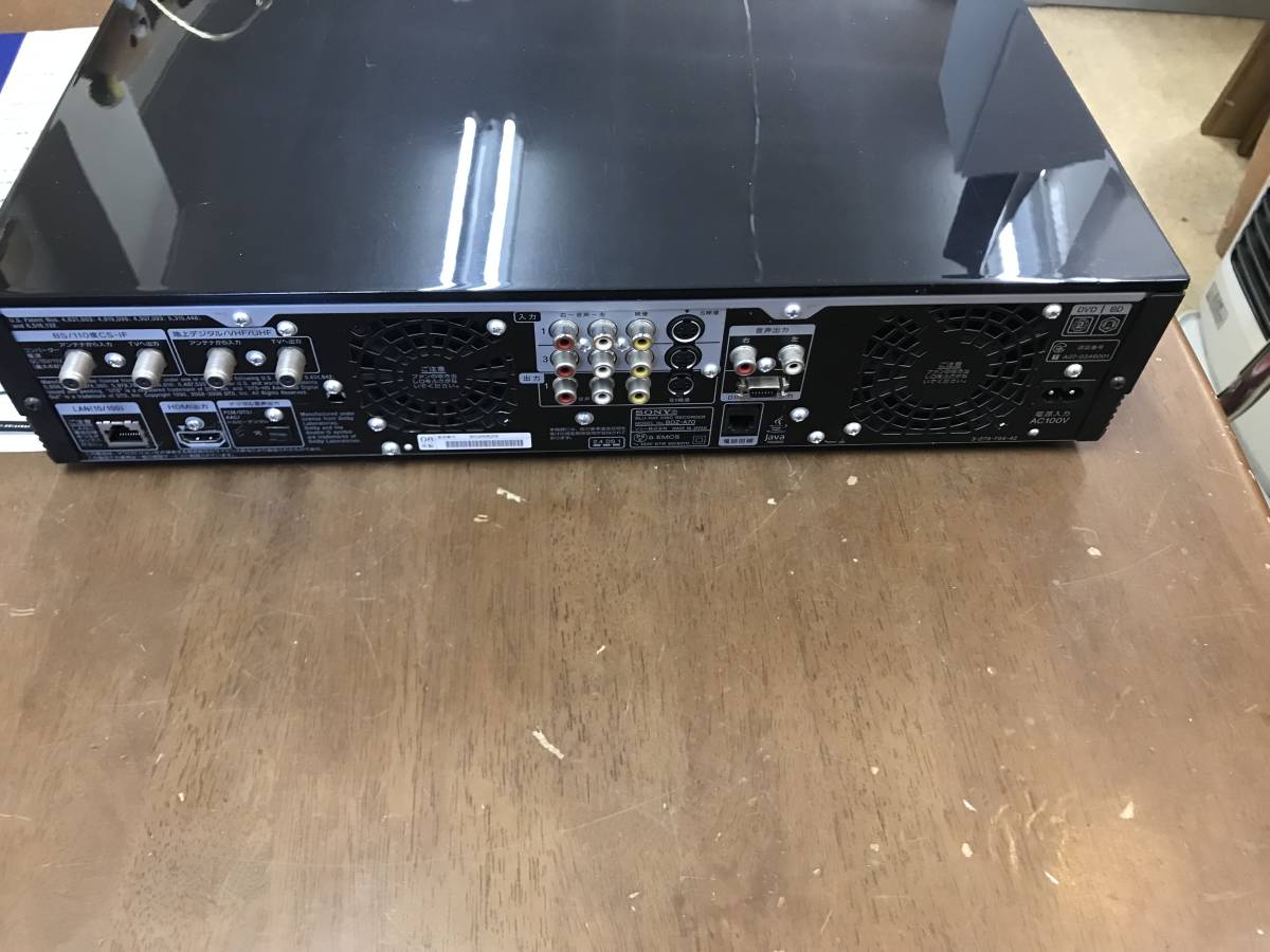 967■SONY/ソニー■ブルーレイディスクレコーダー BDZ-A70■08年製_6