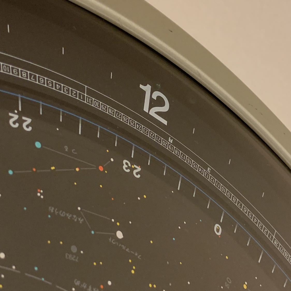 CITIZEN コスモサイン 北緯35°精密星座全天表示型 QA-2712 動作品