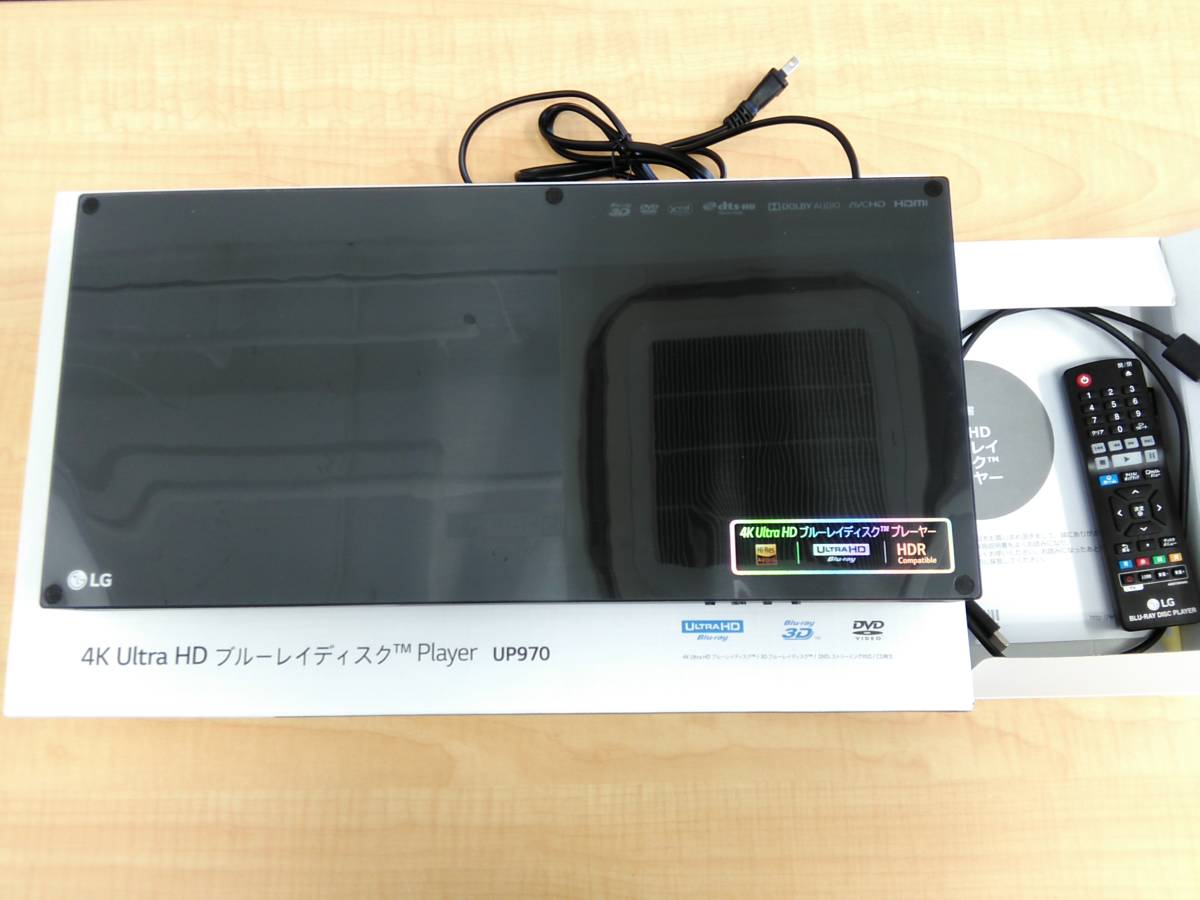 ほぼ未使用 LGエレクトロニクス ブルーレイプレーヤー 4K Ultra HD 