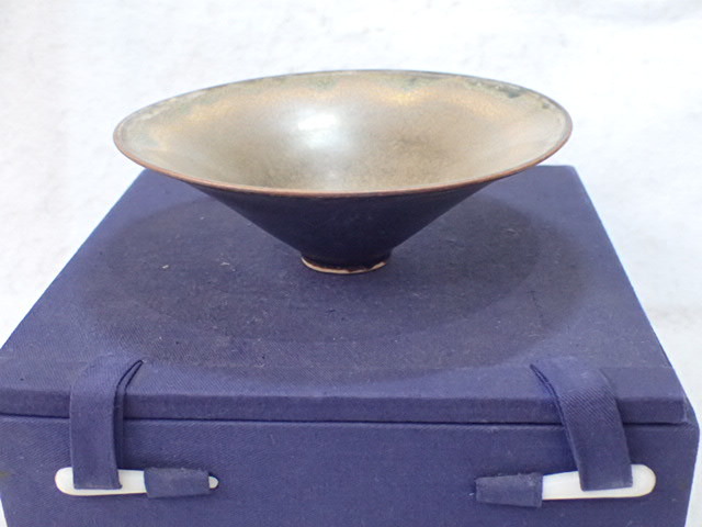 天目茶碗 中国美術 宋時代 公式通販 建窯 - 宋代 茶道具 茶碗 dt07