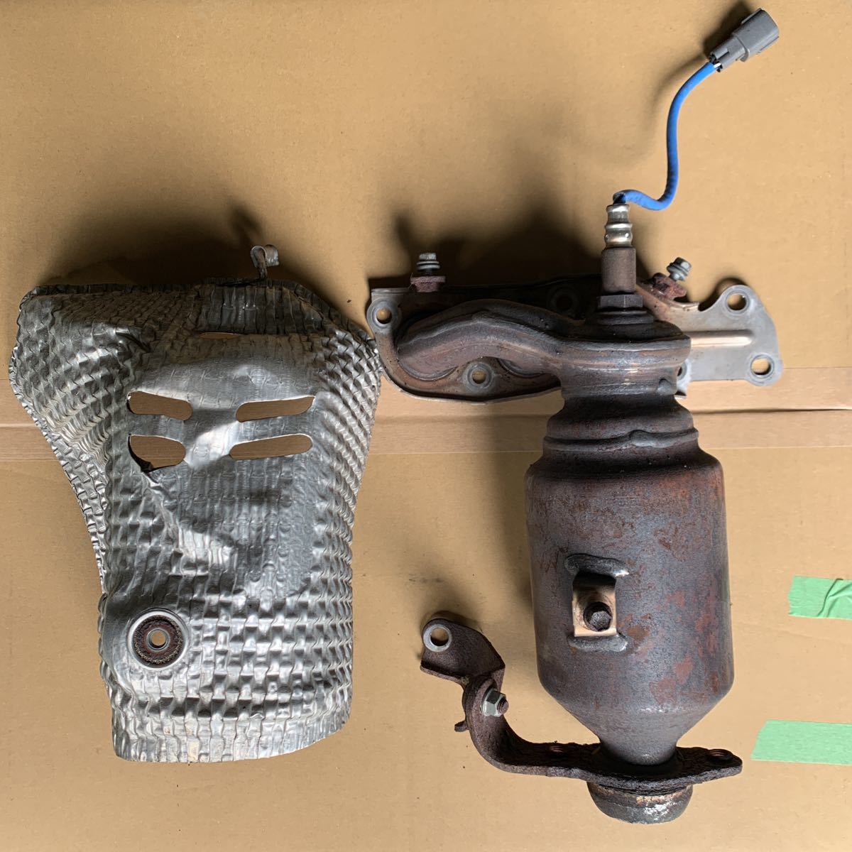 ダイハツ ムーブ 触媒 ムーヴ エキマニ LA100S KF-VE 2個 89465-B2090 