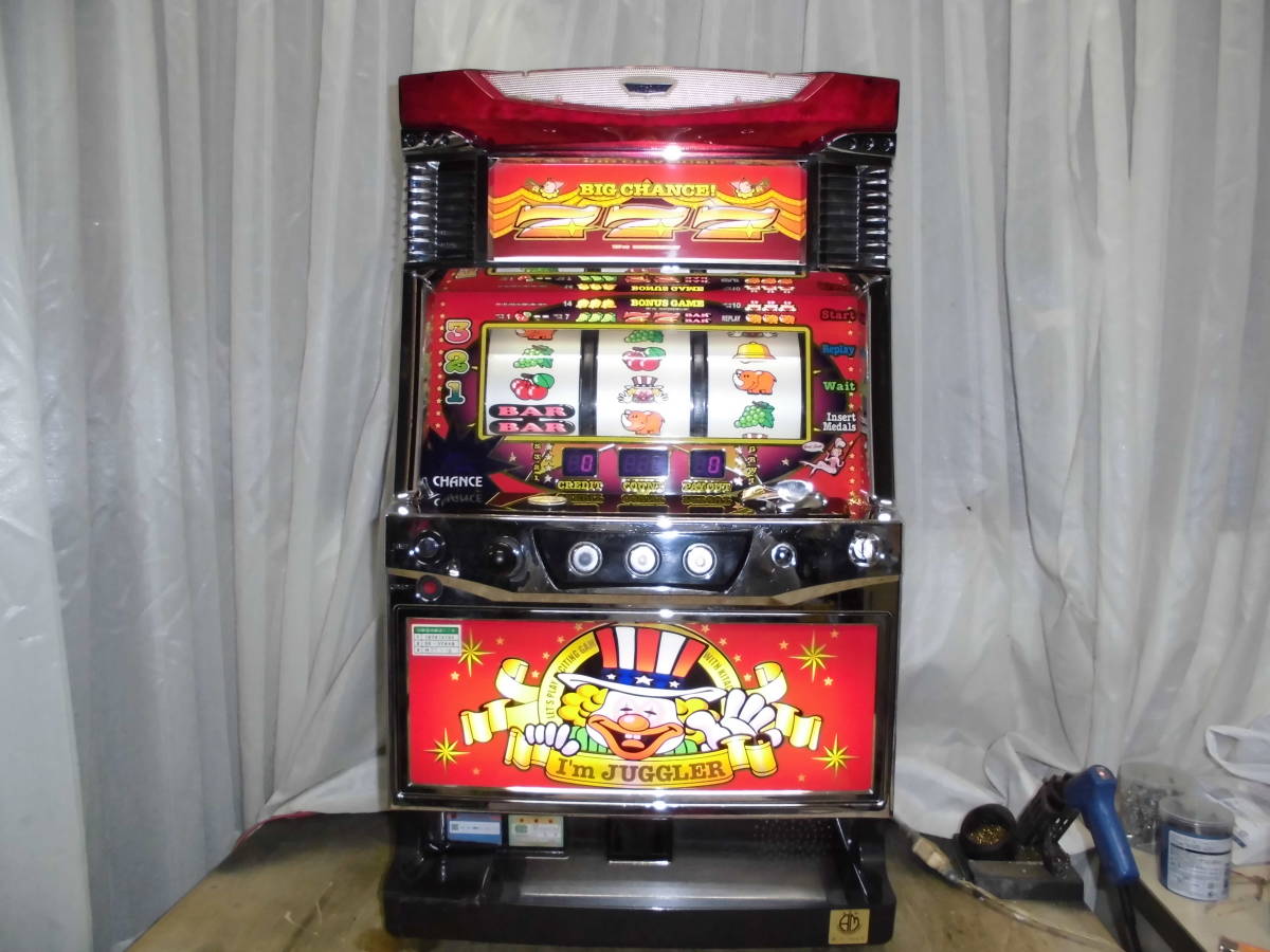 アイムジャグラーEX コイン不要機付き I'm JUGGLER スロットマシン