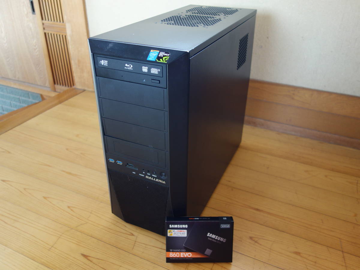 ゲーミングPC ゲーミングPC/Windows10Pro/Core i7-4790 3.6GHz～4.0GHz