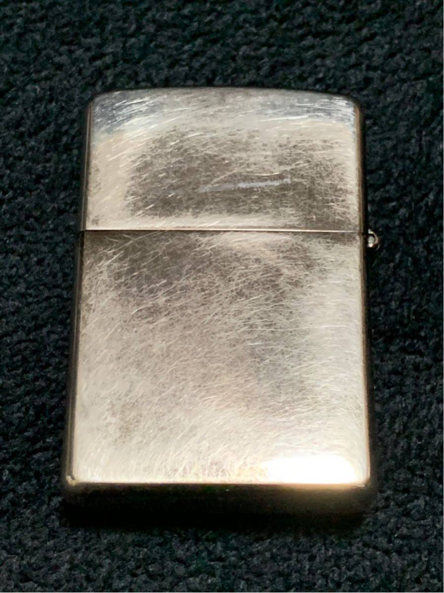 zippo ジッポー フリントケース メタル張り ブラックコーティング 2006年製_2
