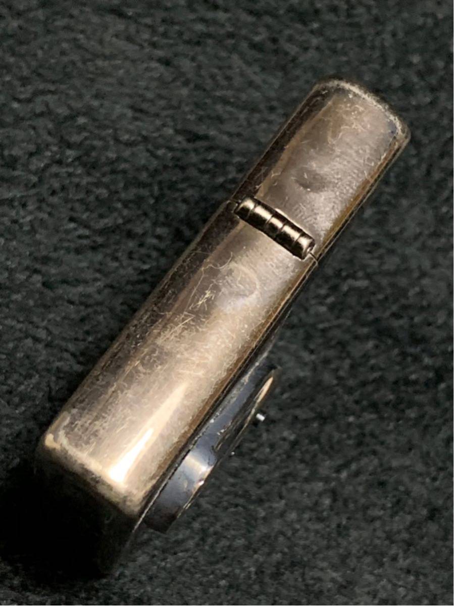 zippo ジッポー フリントケース メタル張り ブラックコーティング 2006年製_3