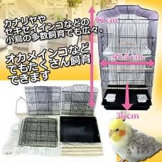 鳥かご バードケージ 鳥小屋 大型 複数飼い 組み立て式 ゲージ インコ③