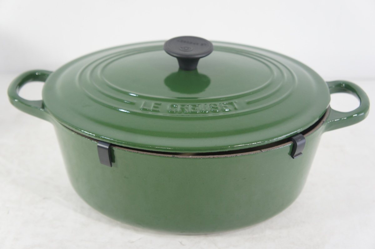 D214◇展示販売品 Le Creuset / ル・クルーゼ ココット・オーバル 25cm