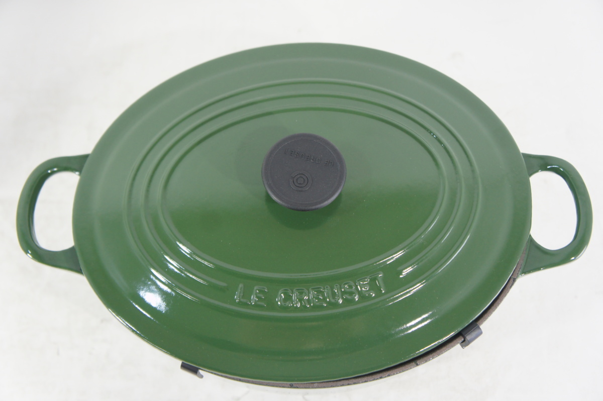D214◇展示販売品 Le Creuset / ル・クルーゼ ココット・オーバル 25cm