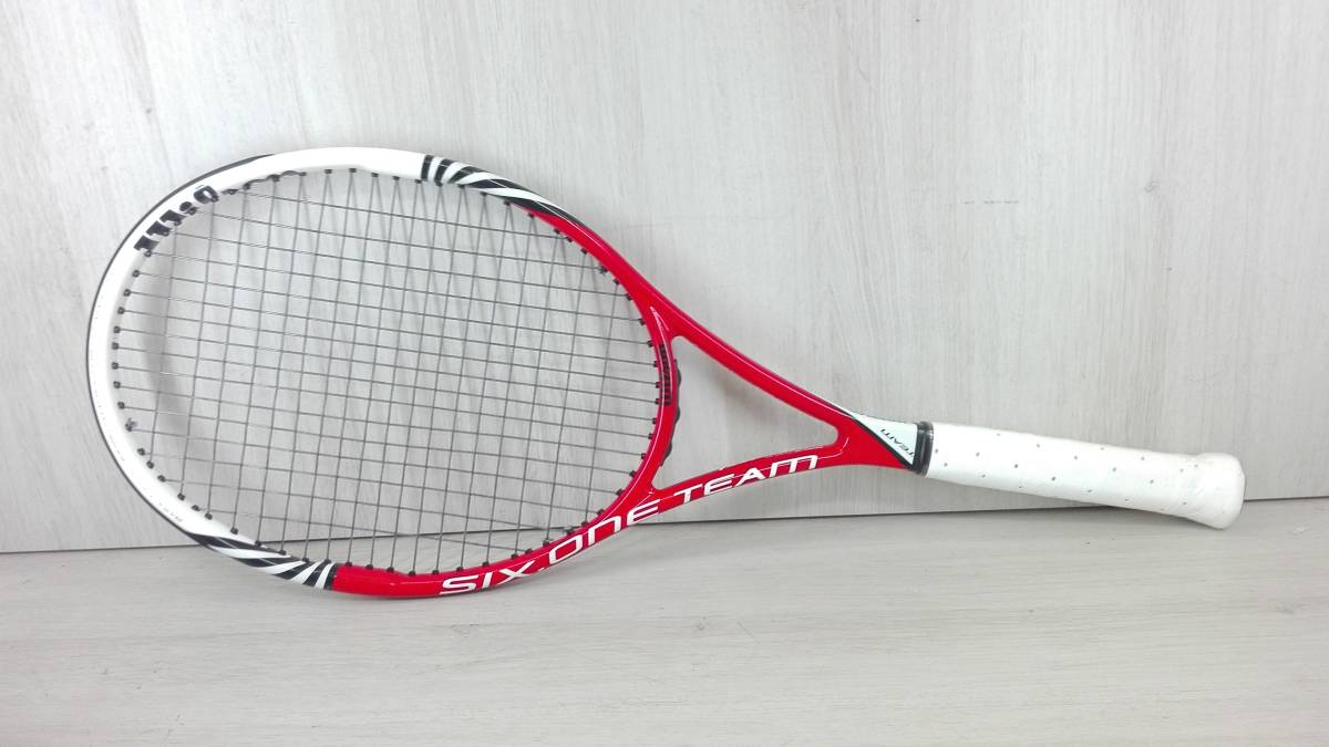 新作，正規品 硬式テニスラケット Wilson SIX ONE TEAM(ウィルソン)｜売買されたオークション情報、yahooの商品情報をアーカイブ公開 - オークファン ウィルソン
