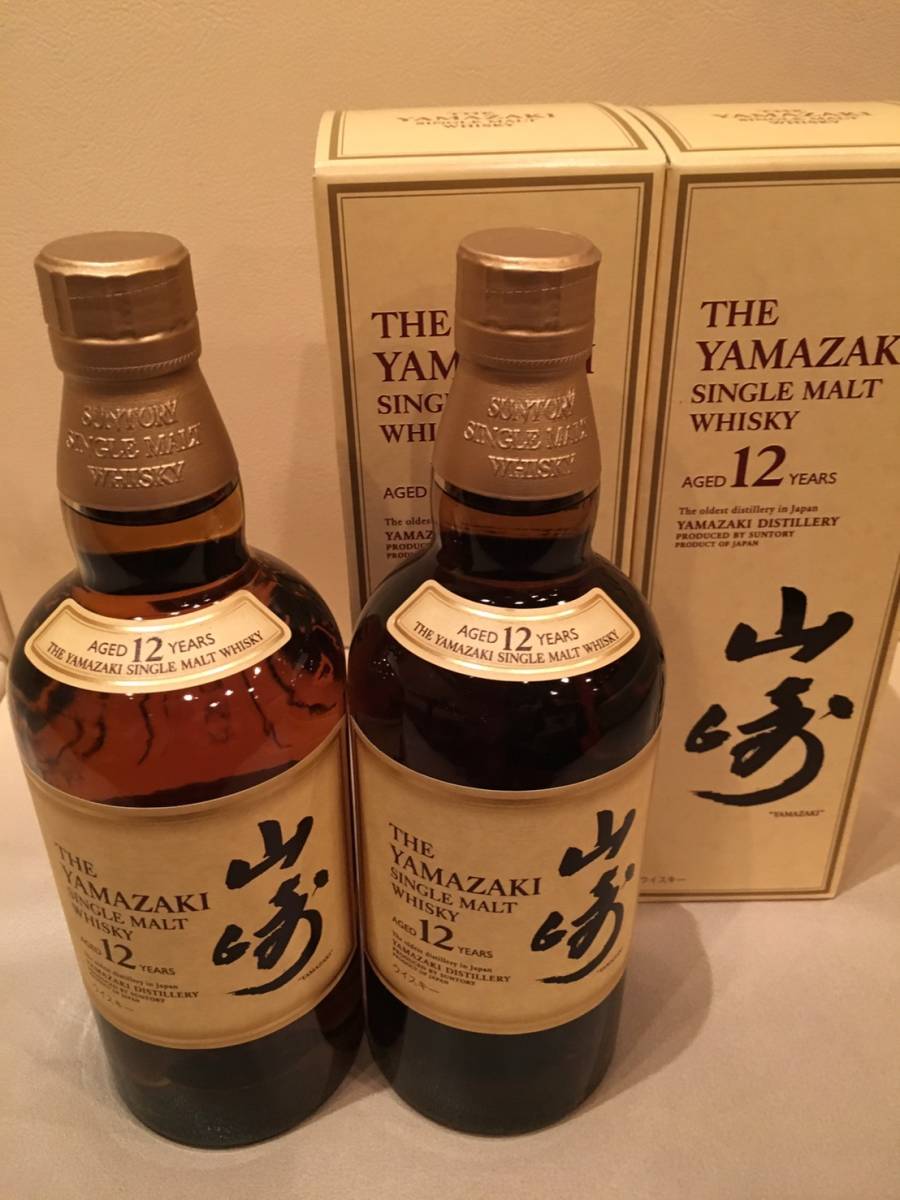 700ml サントリー 山崎 山崎12年 0 12年 : 6本 ウイスキー メルカリ 