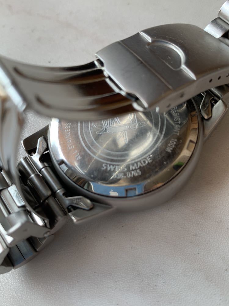 WENGER クロノグラフ クォーツ ステンレス_5