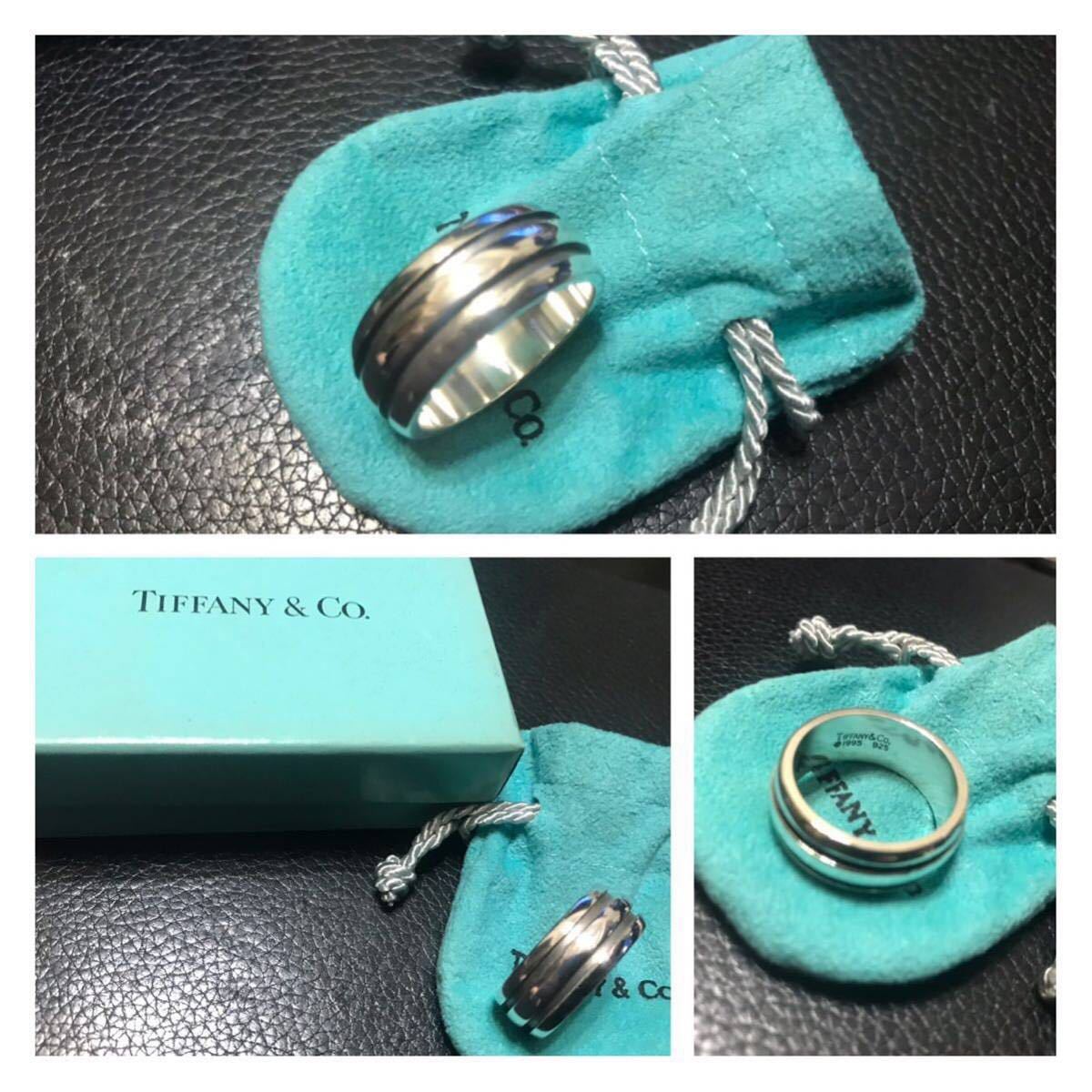  本物 品ティファニー TIFFANY＆Co ダブルライン グルーブド リング シルバー SV925(シルバー)｜売買されたオークション情報、yahooの商品情報をアーカイブ公開 - オークファン シルバー