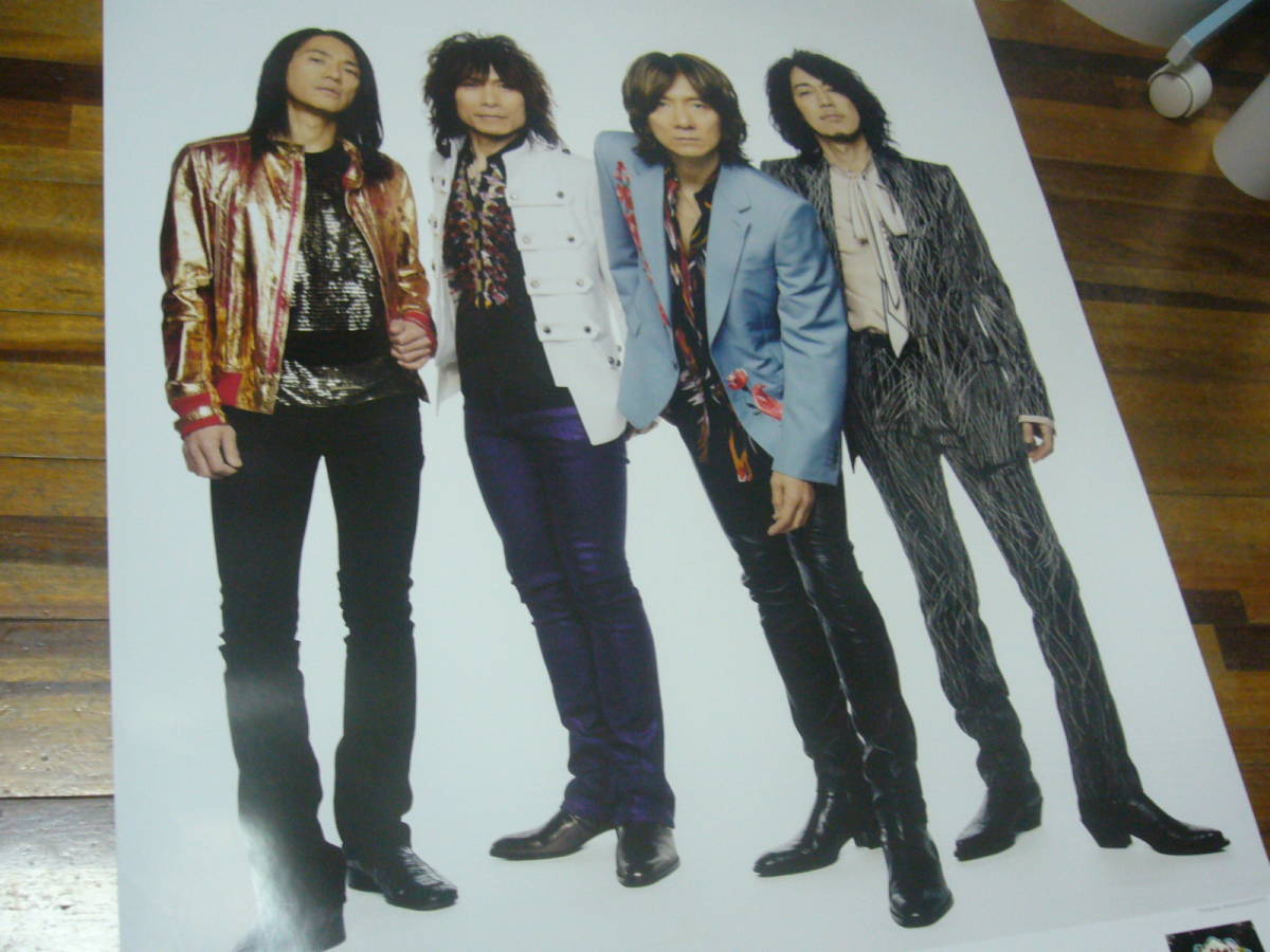 新品，本物保証 103ｃｍ&times;73ｃｍ超特大B1 ポスター THE YELLOW MONKEY ザ イエロー モンキー(ミュージシャン)｜売買されたオークション情報、yahooの商品情報をアーカイブ公開 - オークファン ミュージシャン