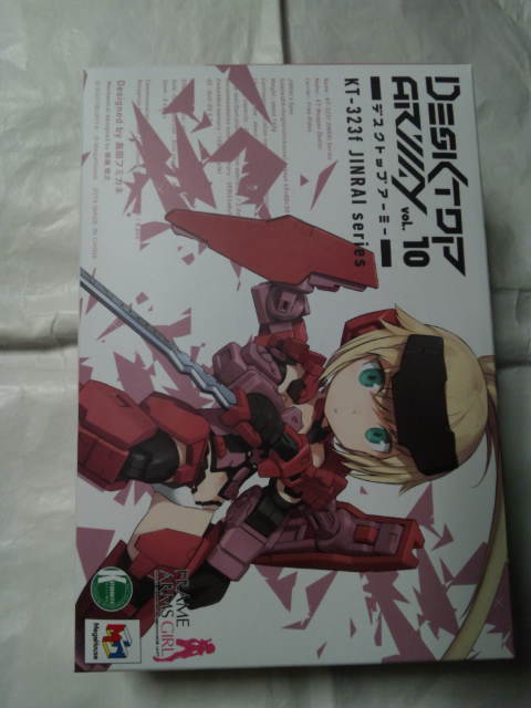 デスクトップアーミーvol 10 フレームアームズガール Kt 323f 迅雷シリーズ 02 迅雷 赤影 Mode B その他 売買されたオークション情報 Yahooの商品情報をアーカイブ公開 オークファン Aucfan Com