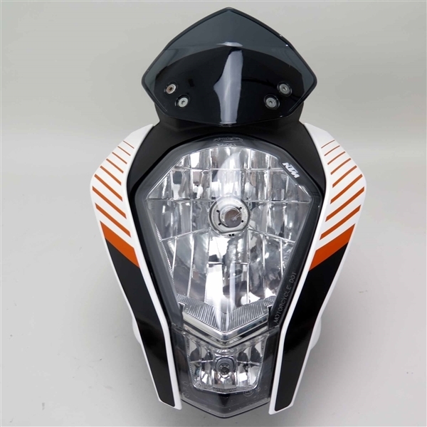 ♪KTM/390DUKE 純正 ヘッドライト/カウル/マスク/スクリーン付(HA0514A10)
