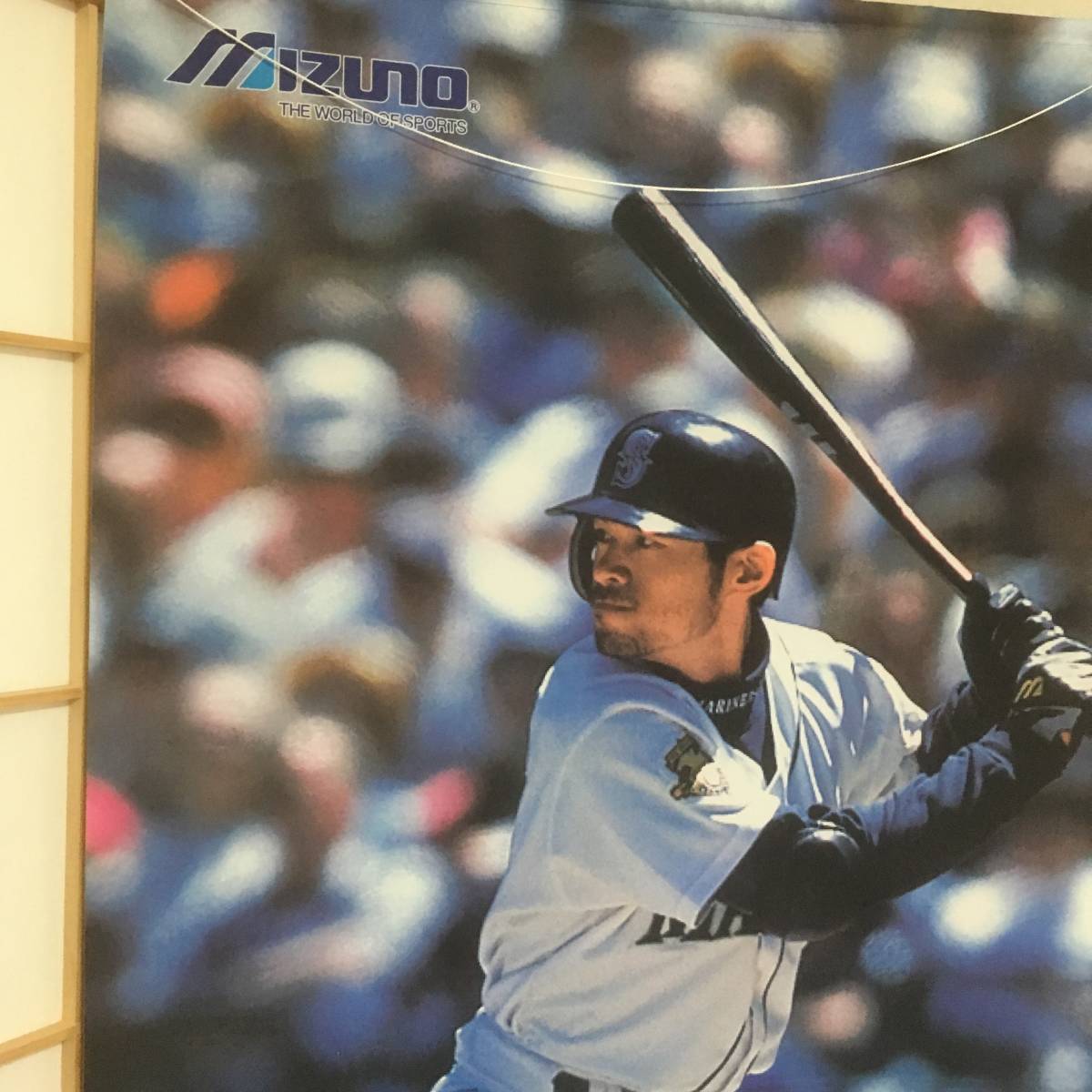 イチロー 希少非売品MIZUNO 大型タペストリー Mizuno イチロー☆超特大 